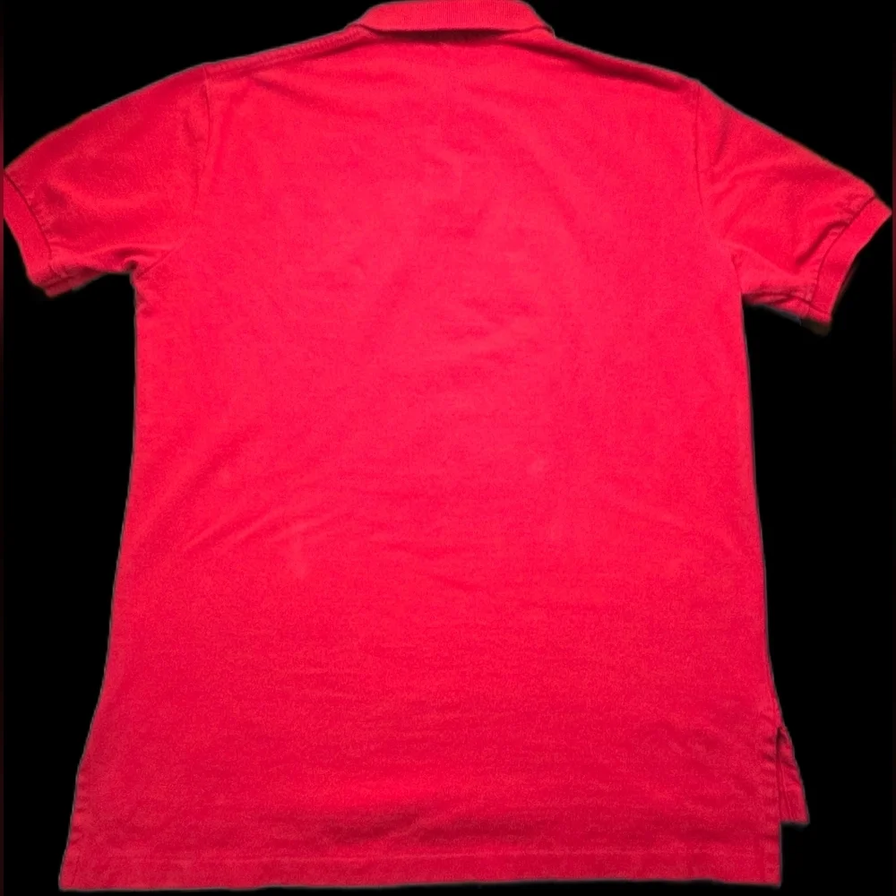 Vintage Polo by Ralph Lauren Men’s Red Short Sleeve Polo Shirt Size Large Cotton
